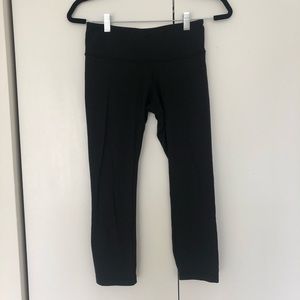 Lululemon wunder under cropped leggings